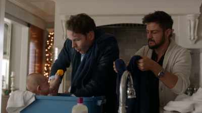 Okay. One, two, three. - Three Wise Men and a Baby