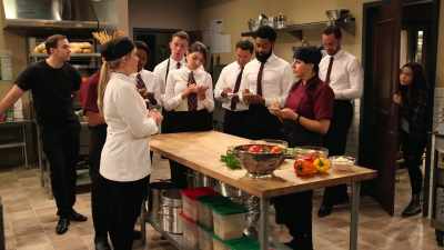 Okay, we open in two hours,
so get busy cooking or... - No Good Nick
