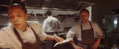 Okay, order in,
one crab, one stir. - Boiling Point