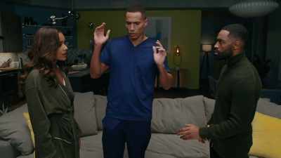 - Okay, Pamela, what exactly
are you doing right now? - Tyler Perry's Bruh