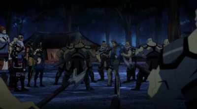 Okay, so pull everyone back,
drop your weapons, - Mortal Kombat Legends: Battle of the Realms