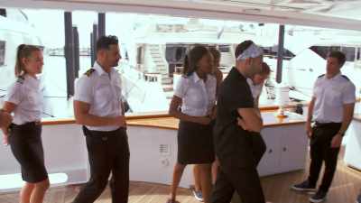 Okay, quickly go
and get changed, - Below Deck Down Under