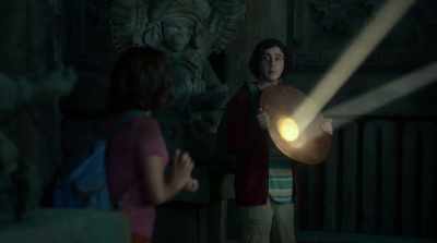 Okay, Randy,
angle your bowl 51 degrees to Diego. - Dora and the Lost City of Gold