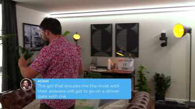 Okay, for real,
he's going with "arouse"? - The Circle