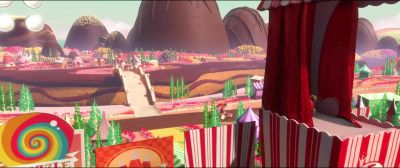 Okay, remember.. you don't
have to win Just cross - Wreck It Ralph