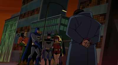 Okay, Riddler, it's time to get you
back to your cell at Arkham. - Scooby-Doo! & Batman: The Brave and the Bold