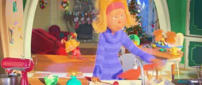 Okay. You all right, Mom? Me? Oh. Yes. Never better. Ah. What'd you put down here anyway, a roller s - The Grinch
