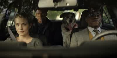 Okay. So, what are we gonna do now? Take the dog to a no-kill shelter, then drop me off at Hubble's. - Reacher
