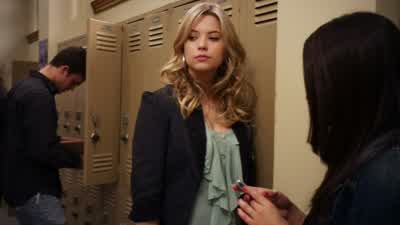 Okay, I am all for boob jobs, But when I see those, I want to "moo." I spy a sean. - Pretty Little Liars
