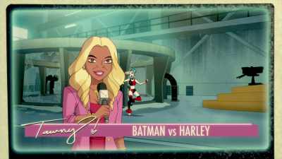 Okay. So, Batman blames Harley
for endangering his ward, - Harley Quinn