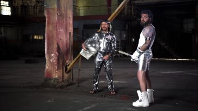Okay so we didn't get quite up there - Jackass 3 5