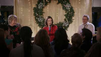 Okay, so, I brought a
    friend with me tonight. - Inn Love by Christmas