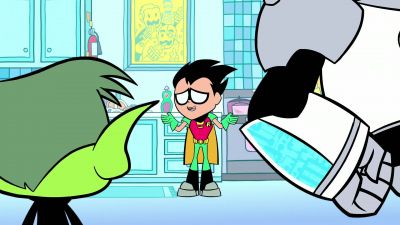 Okay. So, maybe
the sleep fighting's
a problem. - Teen Titans Go!