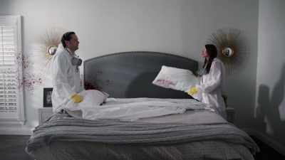 - Okay, so, Newsome
stops by that afternoon - Squeaky Clean Mysteries: Hazardous Duty