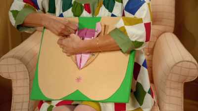 Okay. So, once
behind the curtain, - At Home with Amy Sedaris