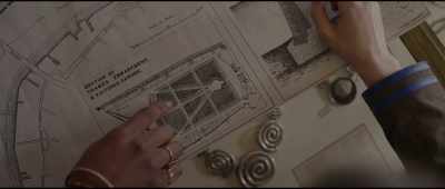 - Okay,
so the passage here leads - Theodosia