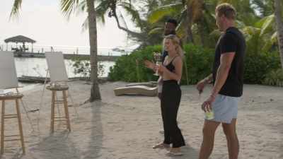 Okay, so for today's date,
I want you guys - FBoy Island
