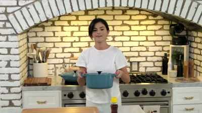 - Okay. - So what we're gonna do is - Selena + Chef