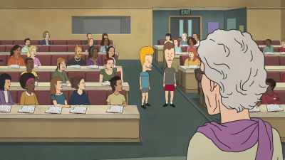 Okay. So, white privilege - Beavis and Butt Head Do the Universe