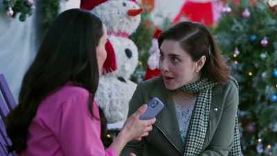 - Okay. So he wraps it up
by saying - A Sprinkle of Christmas