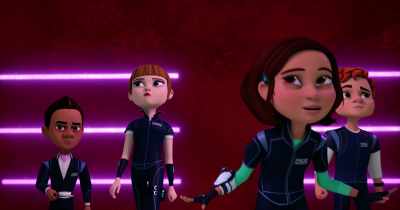 Okay. Stay alert, everyone.
There may be... - Spy Kids: Mission Critical