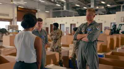 Okay, that stuff you saw at the beach
is for Saturday night. - Operation Christmas Drop