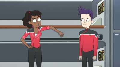 -Okay?
-Sure you don't, man. But just so you know, - Star Trek: Lower Decks