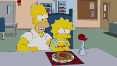 Okay, sweetie,
open those baby blacks. - The Simpsons