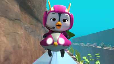 Okay, Swift, now hit
the turbo button again. - Top Wing