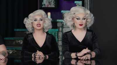 - Okay, switching gears
fully and very deftly, - The Boulet Brothers' Dragula: Titans
