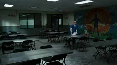Okay, take this.
Take this and talk-- - Interrogation
