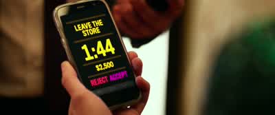 Okay, technically, it just says we have to leave the store. - Nerve