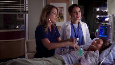 Okay, her temp is 96.
What were her last coags? - Grey's Anatomy