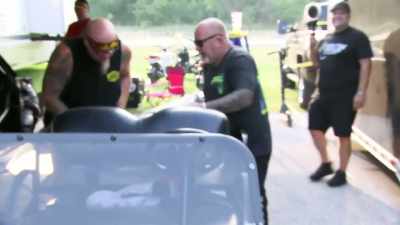 Okay, thanks, man. [sighs] - Street Outlaws No Prep Kings Team Attack