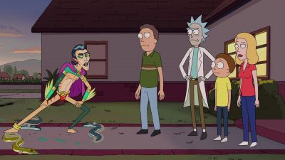 Okay that's enough I'm calling the police - Rick and Morty