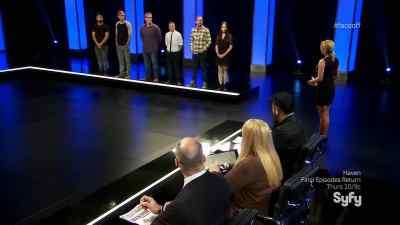 Okay, the judges
have scored your creations. - Face Off