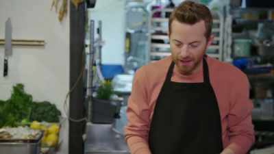 Okay, the skin is definitely
all messed up. - No Recipe Road Trip With the Try Guys