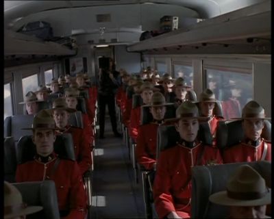 Why are they staring at me - Due South