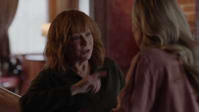 Okay, there's a big difference
between passing sentence - Reba McEntire's The Hammer