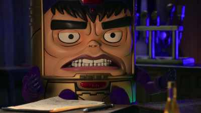 Okay.
This a multi-layered operation with-- - Marvel's M.O.D.O.K.