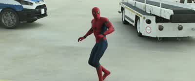 Okay, tiny dude is big now. - Captain America: Civil War