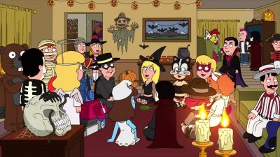 Okay, your turn
to spin the bottle, - Family Guy