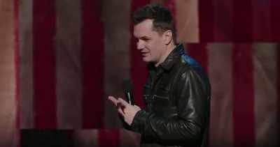 Okay, two subjects.
Abortion, guns. Abortion, guns. Right? - Jim Jefferies: Freedumb