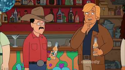 Okay. Uh...
I'm just guessing here, - Corner Gas Animated
