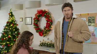Okay, uh, math tutor after
singing lessons two doors down. - The Secret Gift of Christmas
