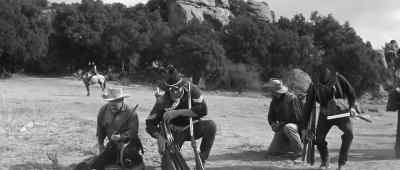 Okay, wait a minute! Take a break.
Put down your suit. - Ambush at Cimarron Pass