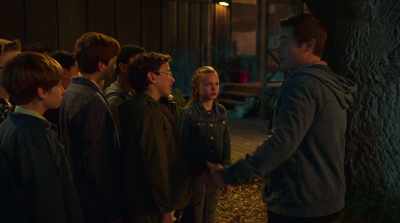 Okay, way past your curfew.
Get in there and get to bed. - Magic Camp