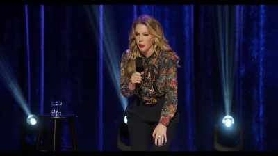 Okay, well, apathy is a better attitude
than pure hatred based on nothing. - Katherine Ryan: Glitter Room