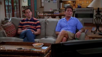 Okay, we'll just
watch the game. - Two and a Half Men