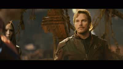 We're getting no help from Flash Gordon Flash Gordon By the way that's a compliment Don't forget I'm half human So that 50 of me that's stupid that's 100 you Your math is blowing my mind Excuse me But does your friend often do that Strange We all right - Avengers: Infinity War